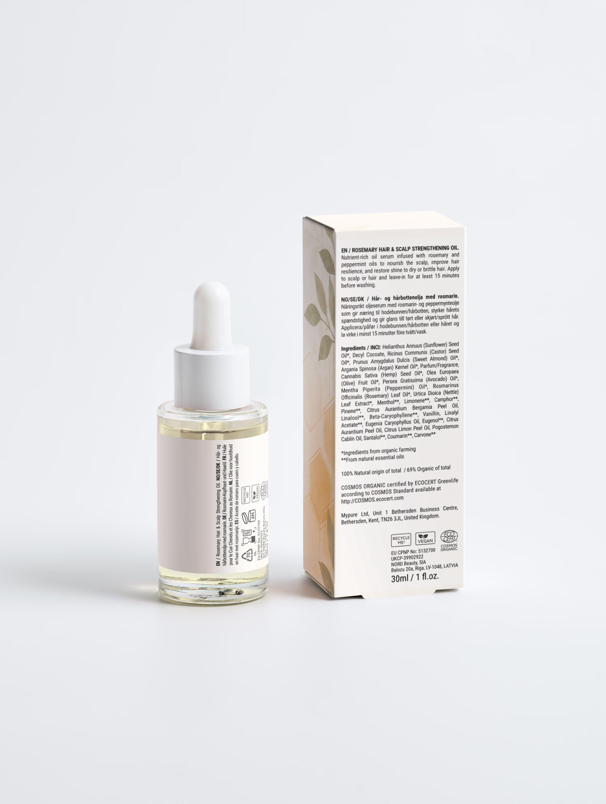 Rosemary Hair & Scalp Strengthening Oil